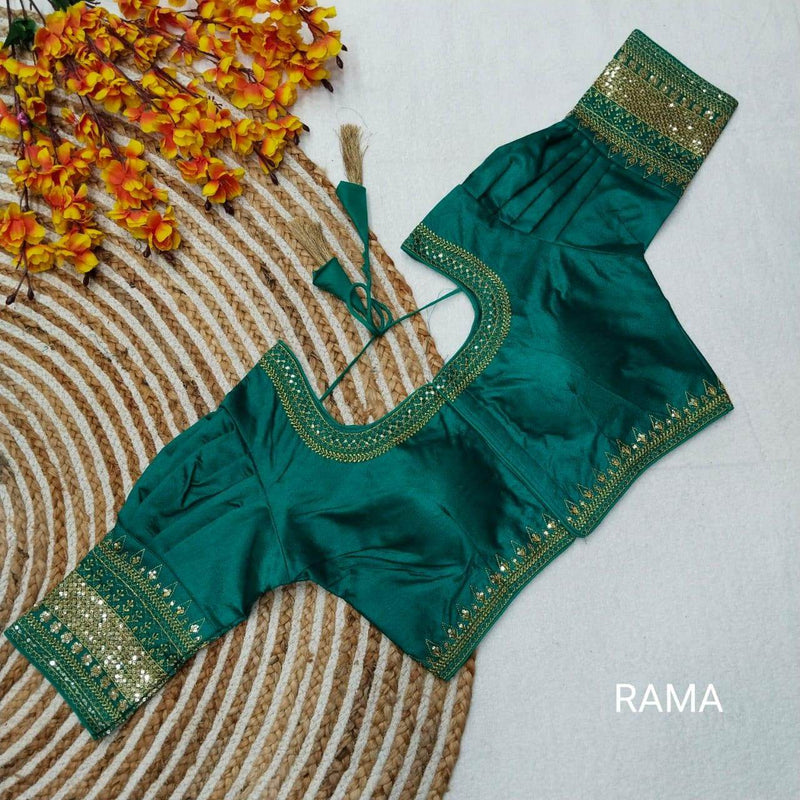 Silk Blouses : Colors available