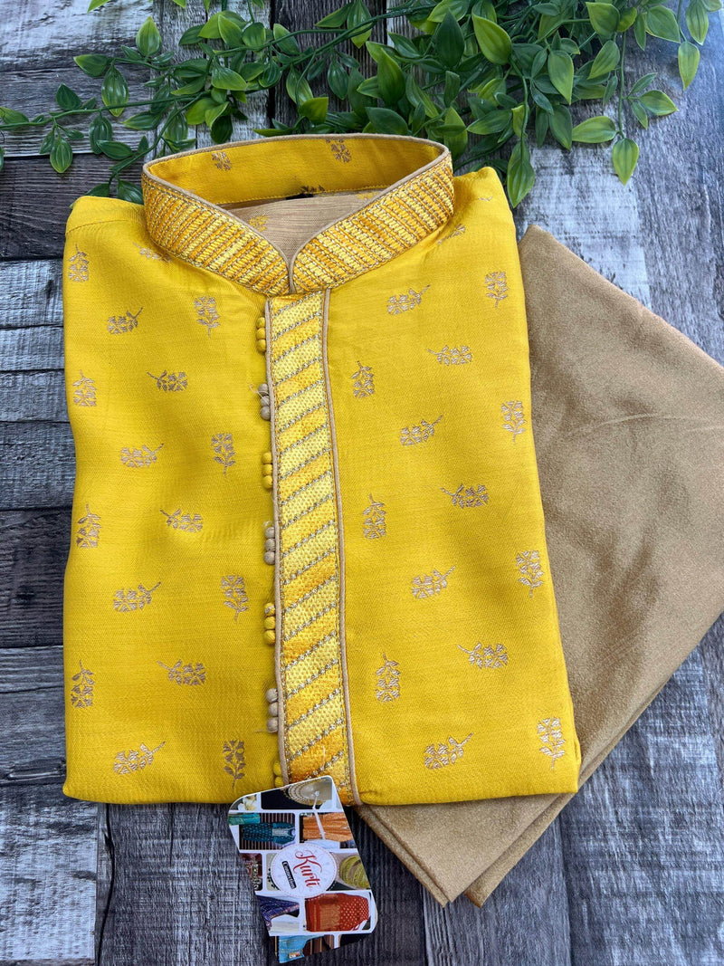 Silk kurta pajaama set