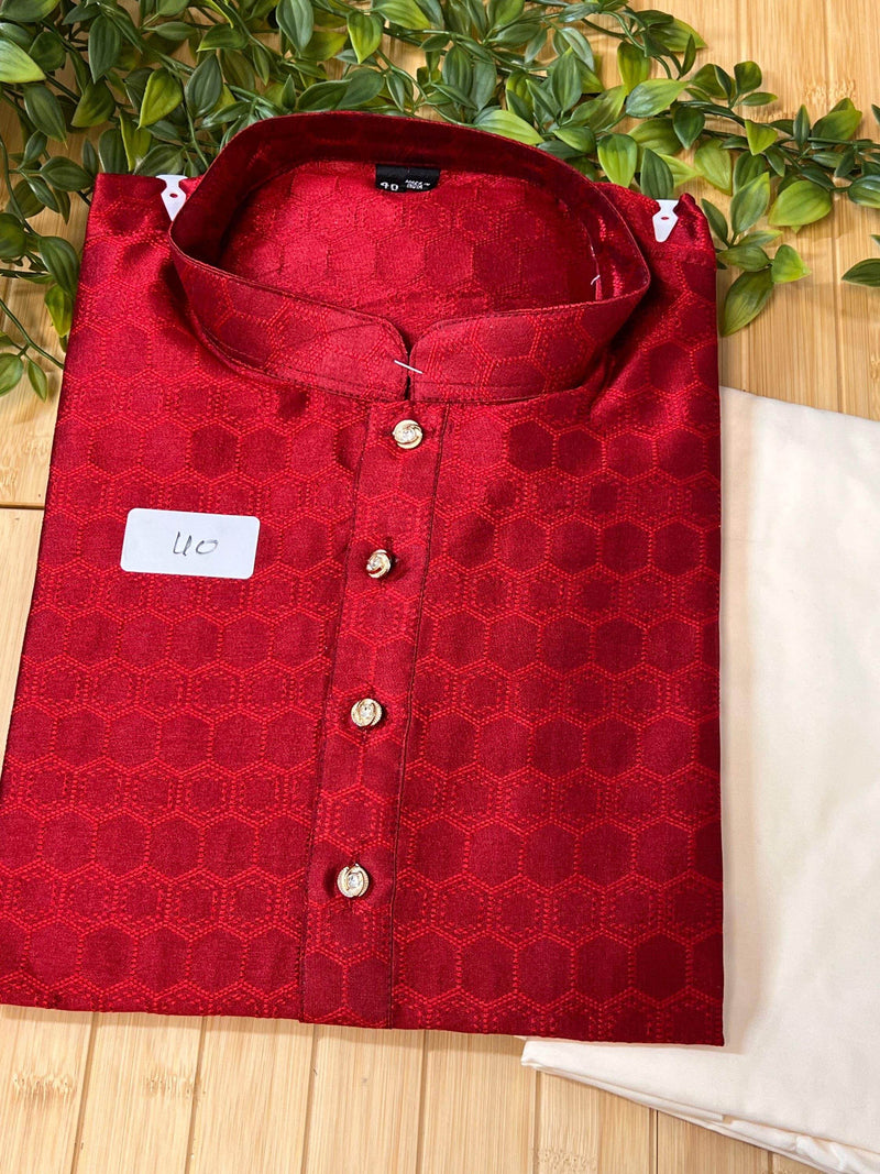 Silk kurta pajaama set