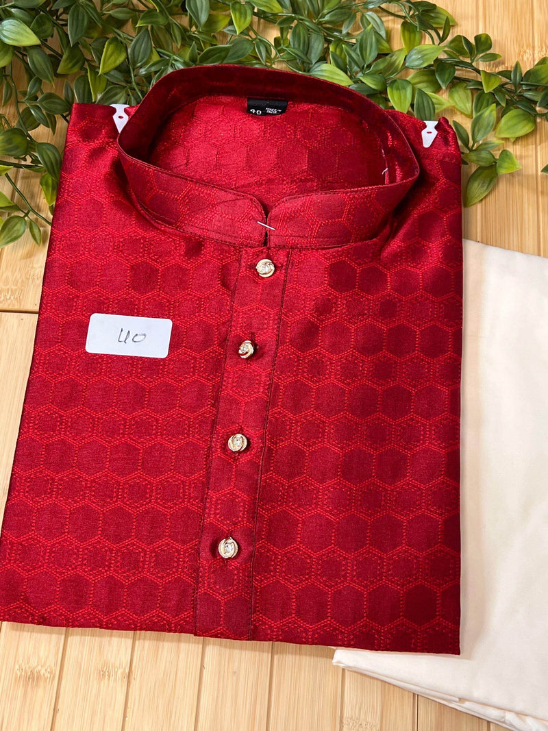 Silk kurta pajaama set