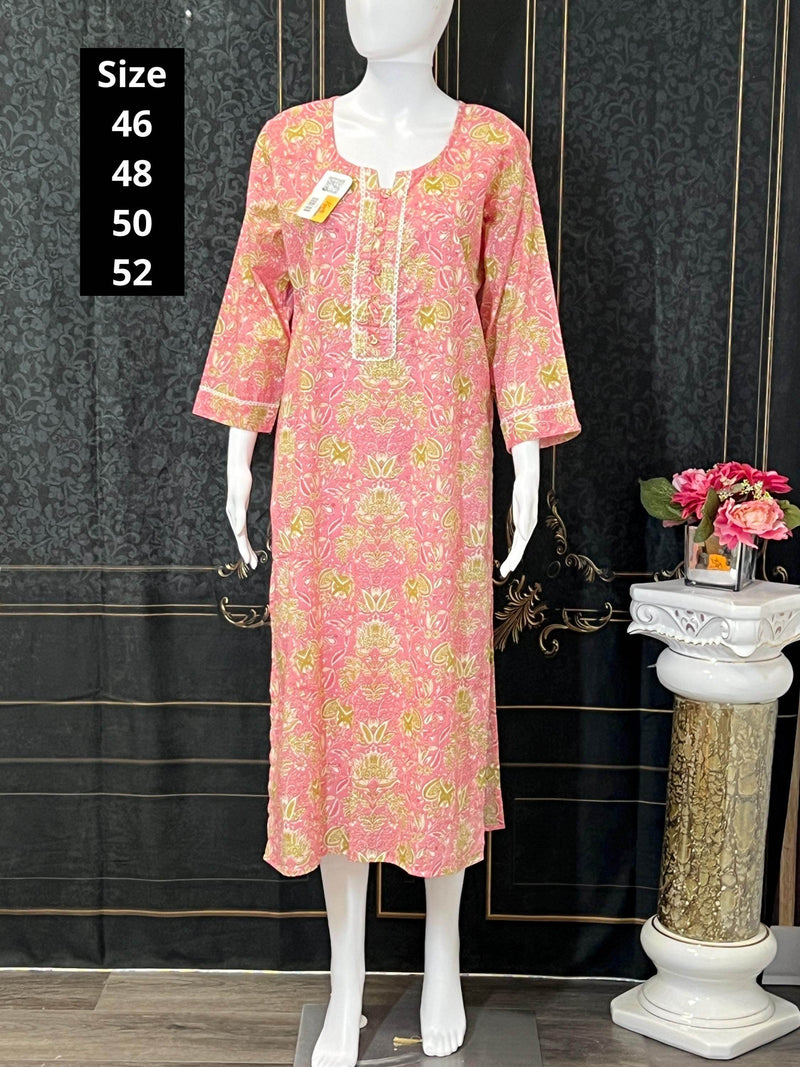 Cotton kurti | printed cotton kurti | Indian salwar suit
