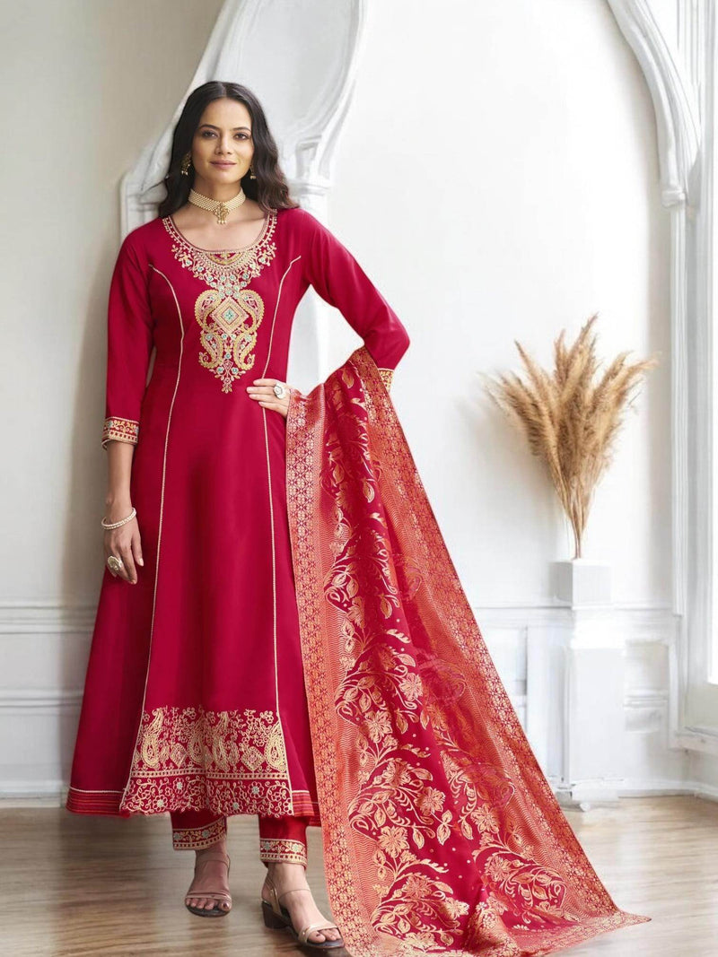 Kurti pant set | party wear salwar suit