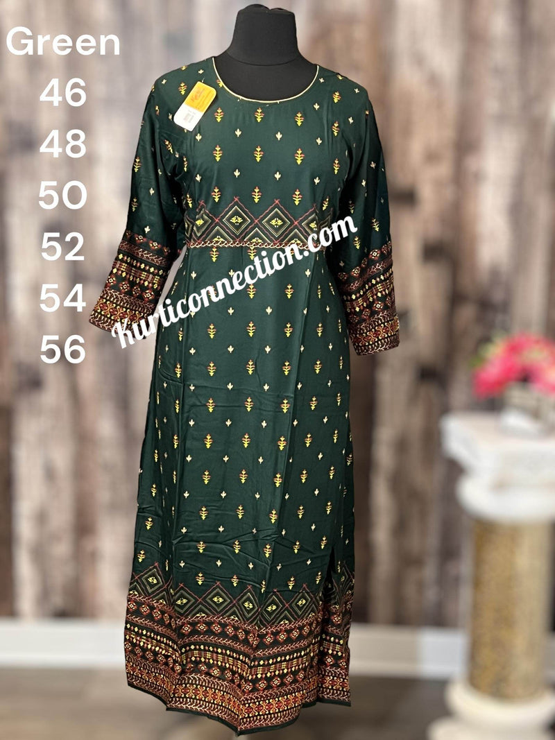 Plus size kurtis