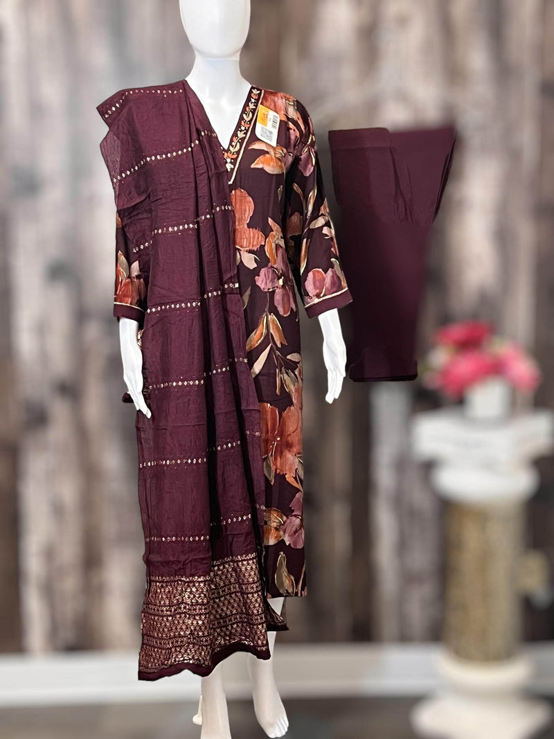 Modal silk kurti set | salwar kameez