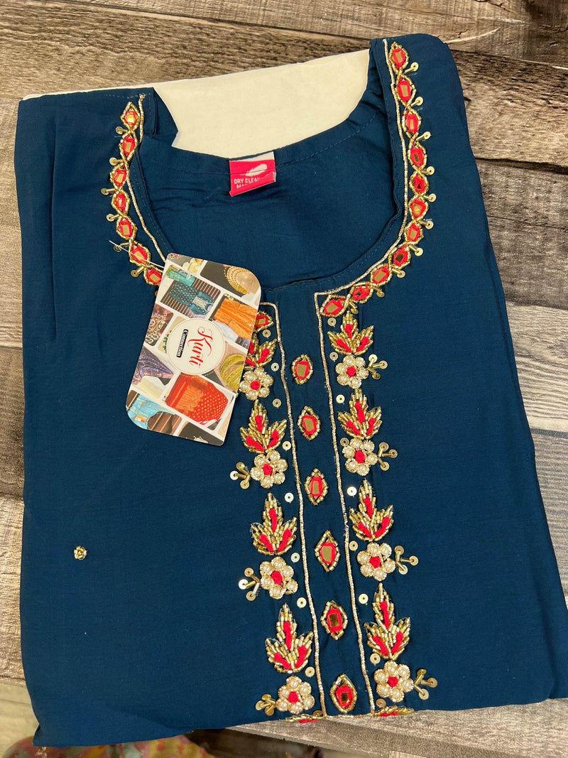 Silk kurti : Size 46