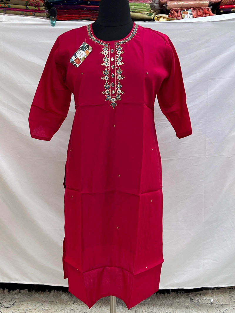 Silk kurti : Size 46