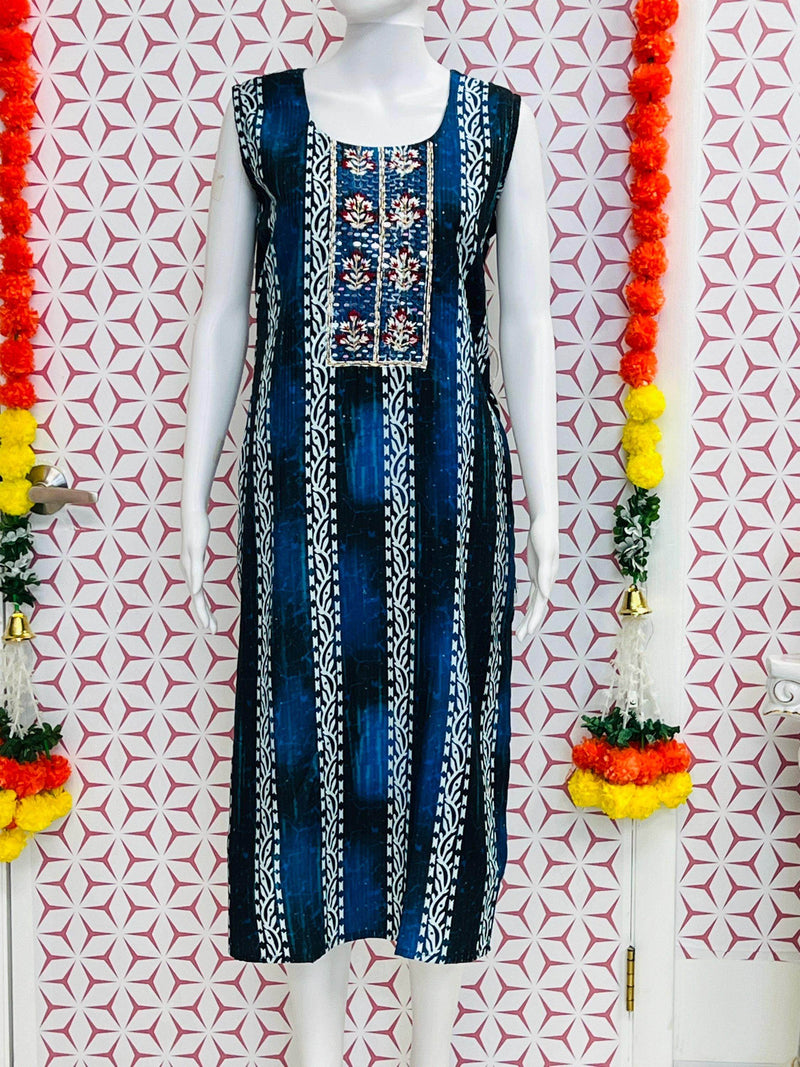Fancy sequin work Kurti