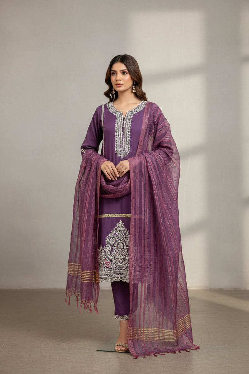Rayon kurti pant set