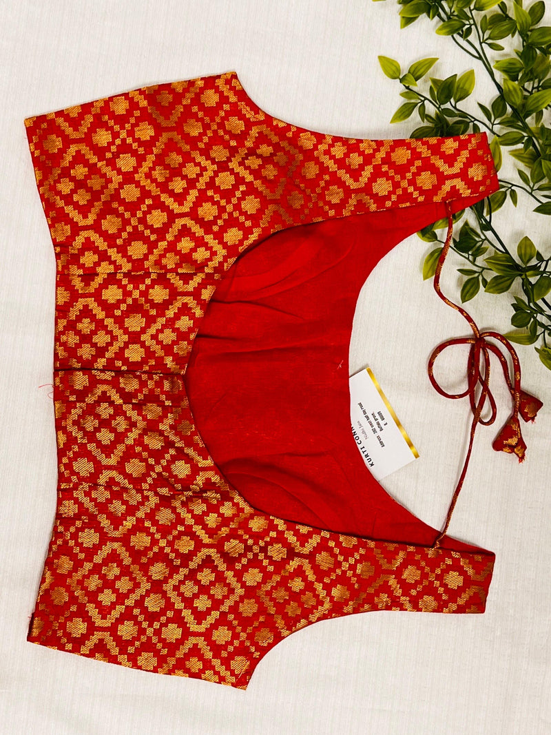red blouse