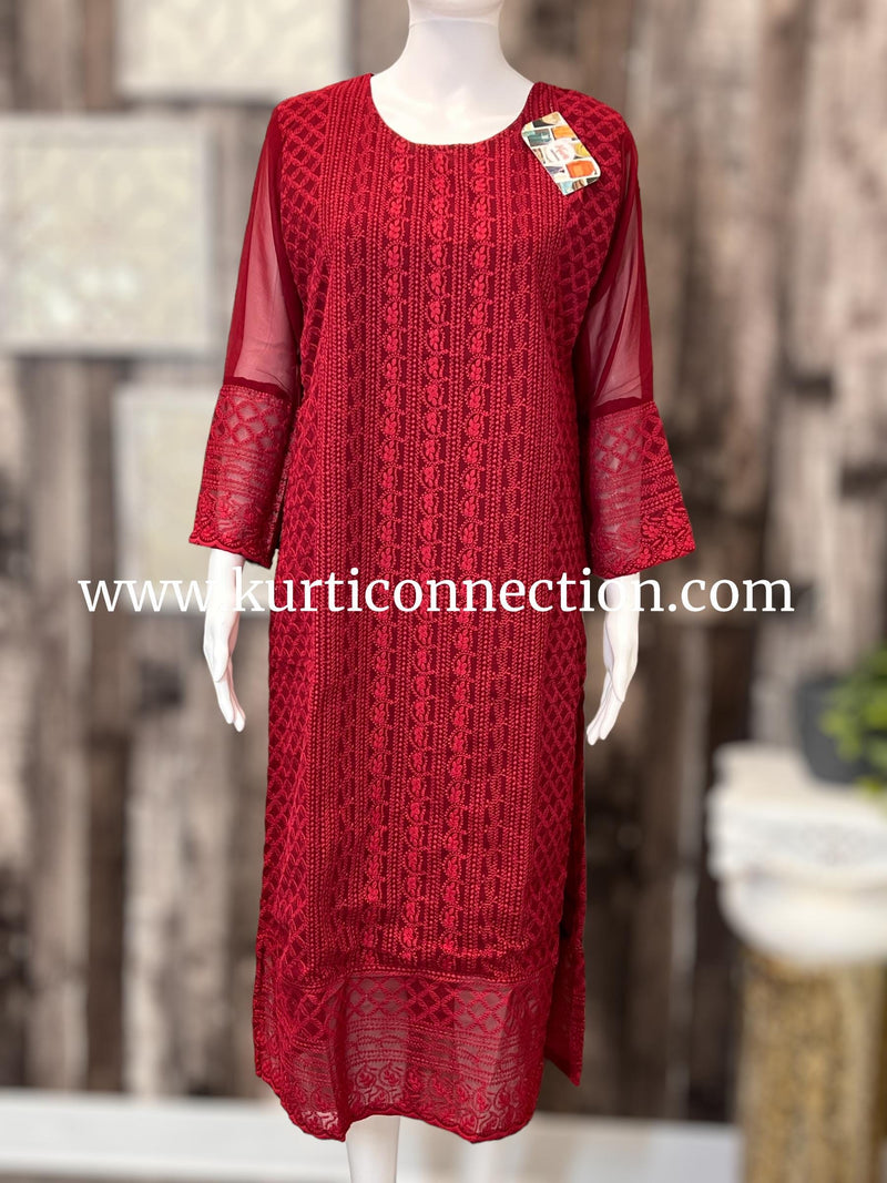 Chikankari kurti