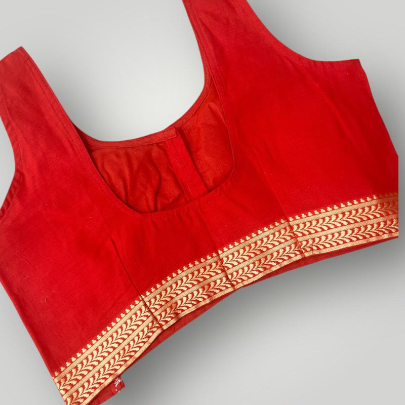 Readymade Blouse | Sleeves attached inside