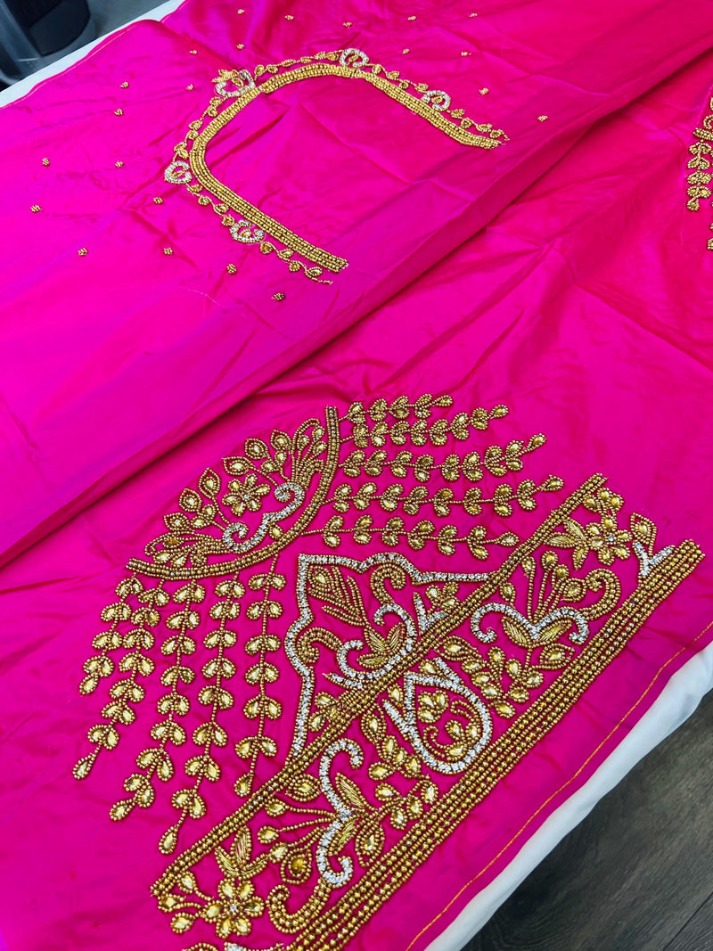 Maggam work blouse pieces
