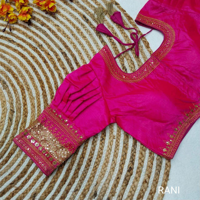 Silk Blouses : Colors available