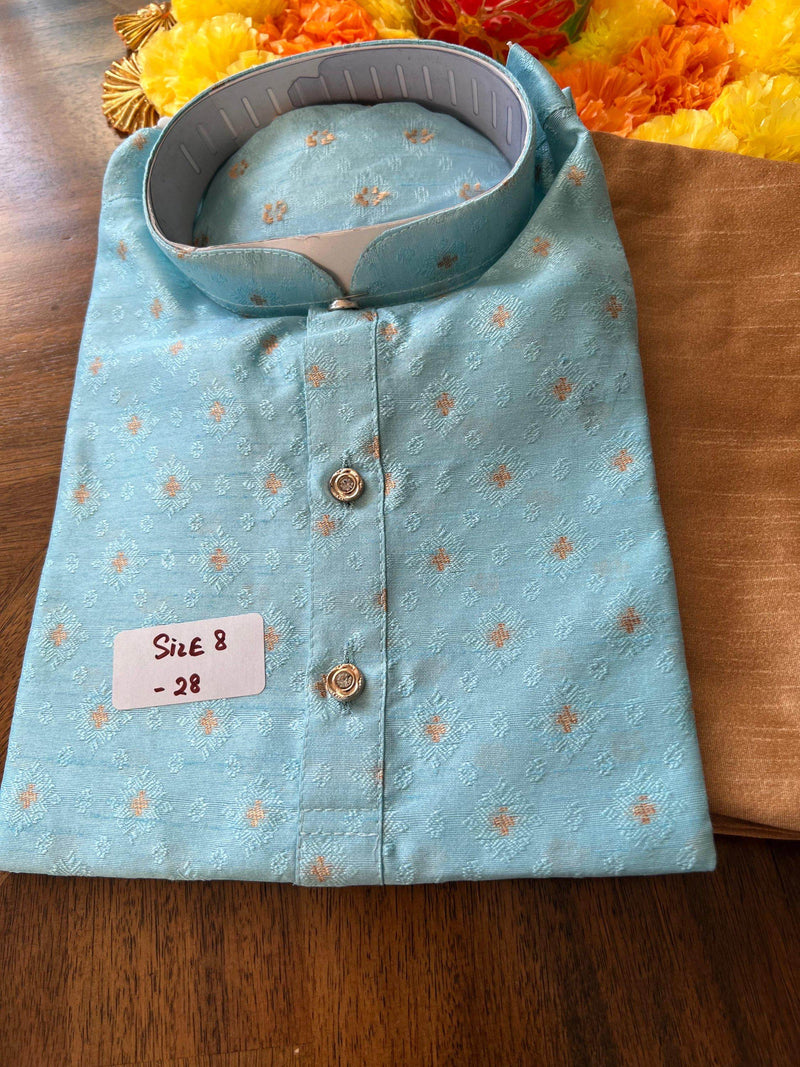 Silk kurta pajama for boys