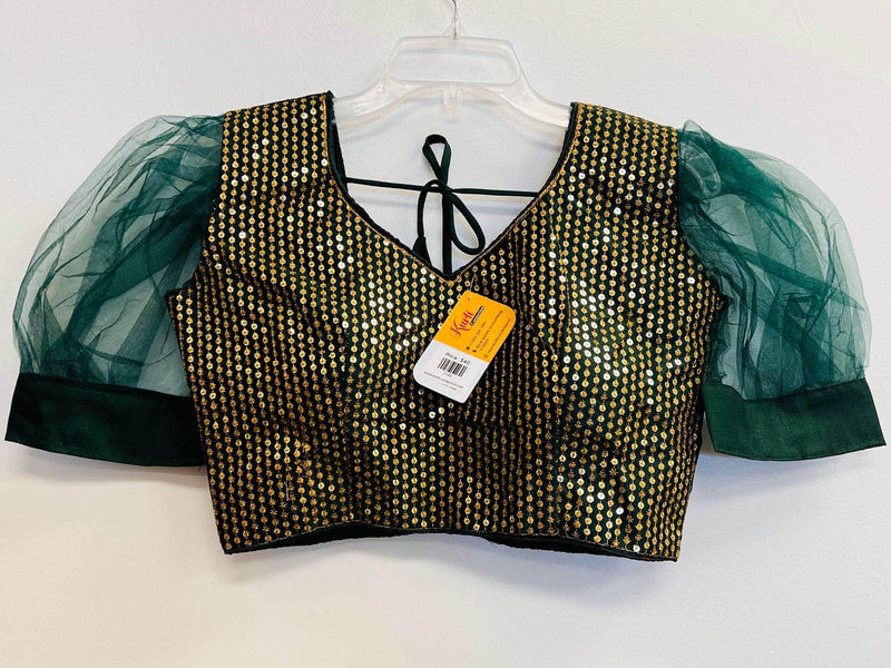 sequin blouse , readymade blouse