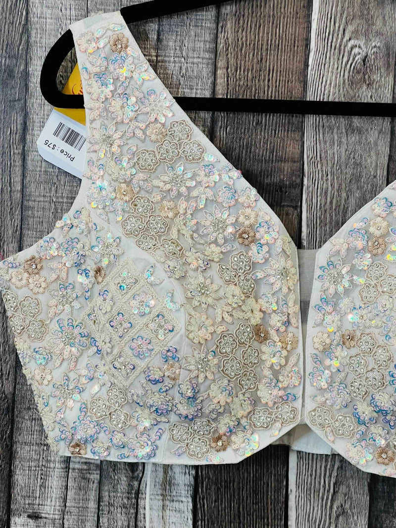 Heavy sequin work blouses