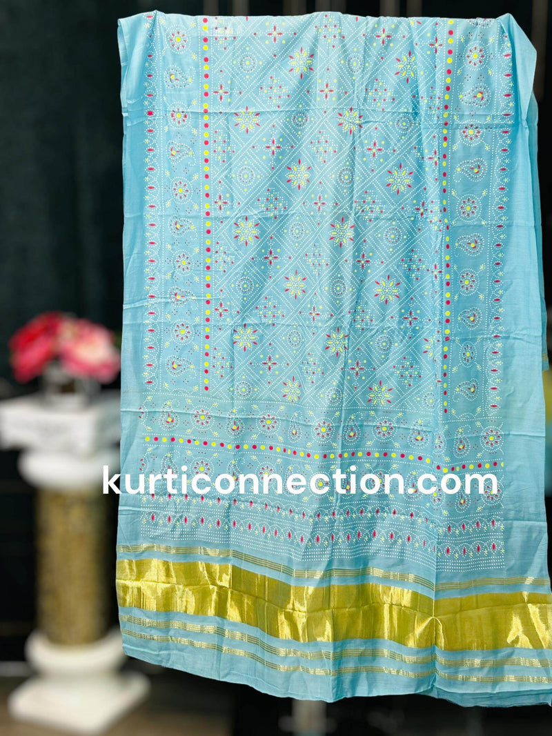Gajji silk dupatta : color options available