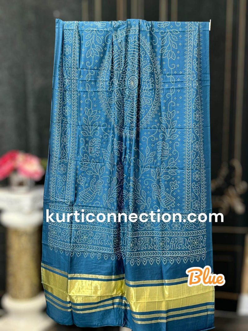 Gajji silk dupattas