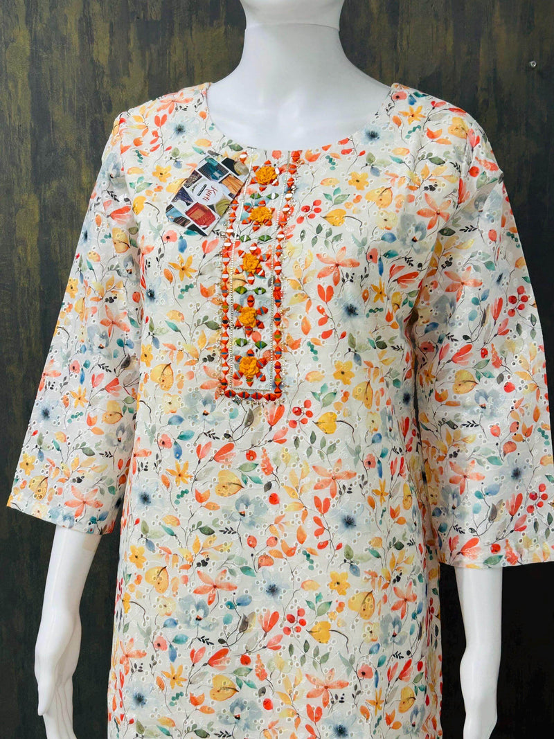 Hakoba cotton kurti