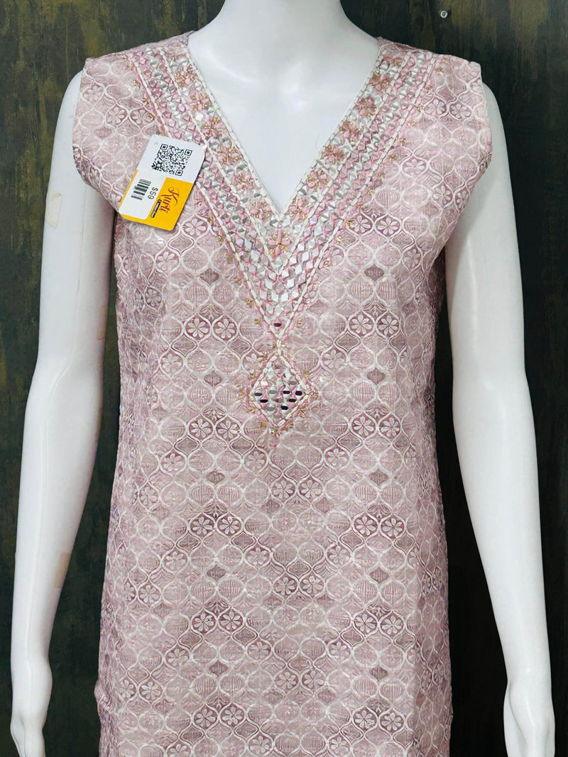 Sequin Chikankari kurti