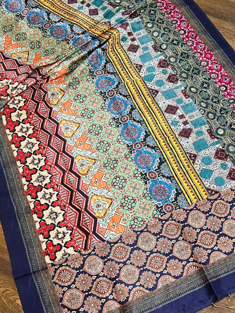 Tussar silk dupatta
