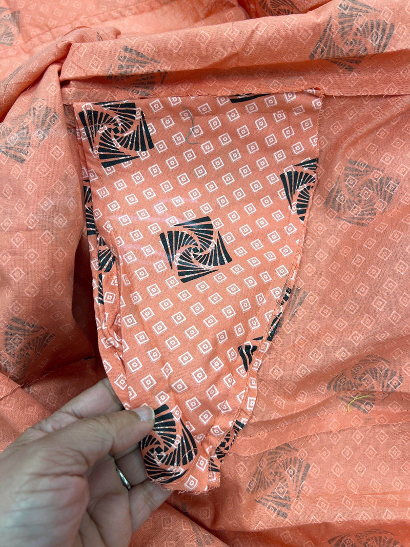 Soft cotton kurti | short sleeves attached inside