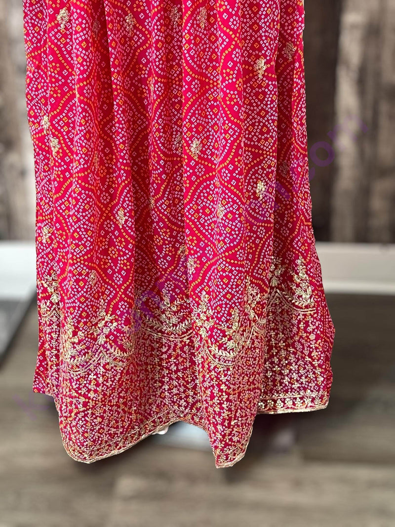 Lehenga choli set with jacket