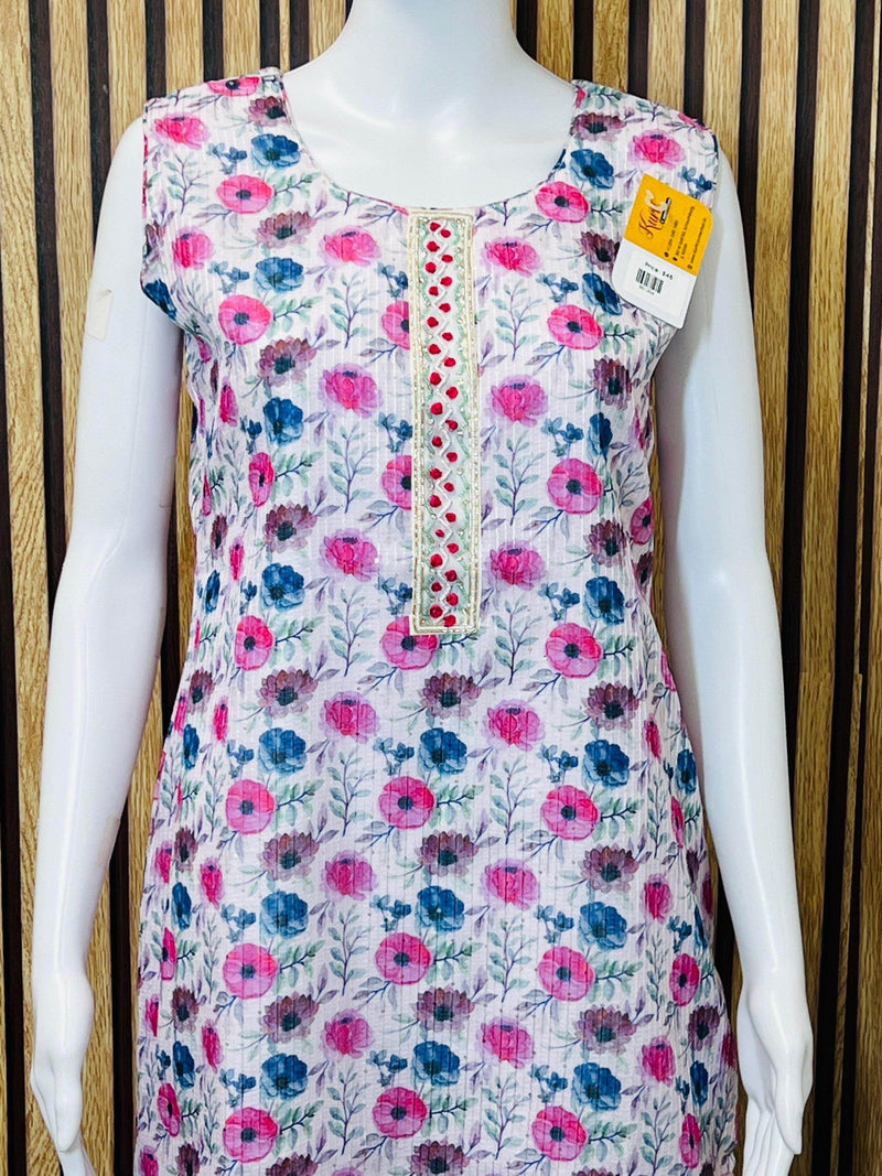 Georgette kurti