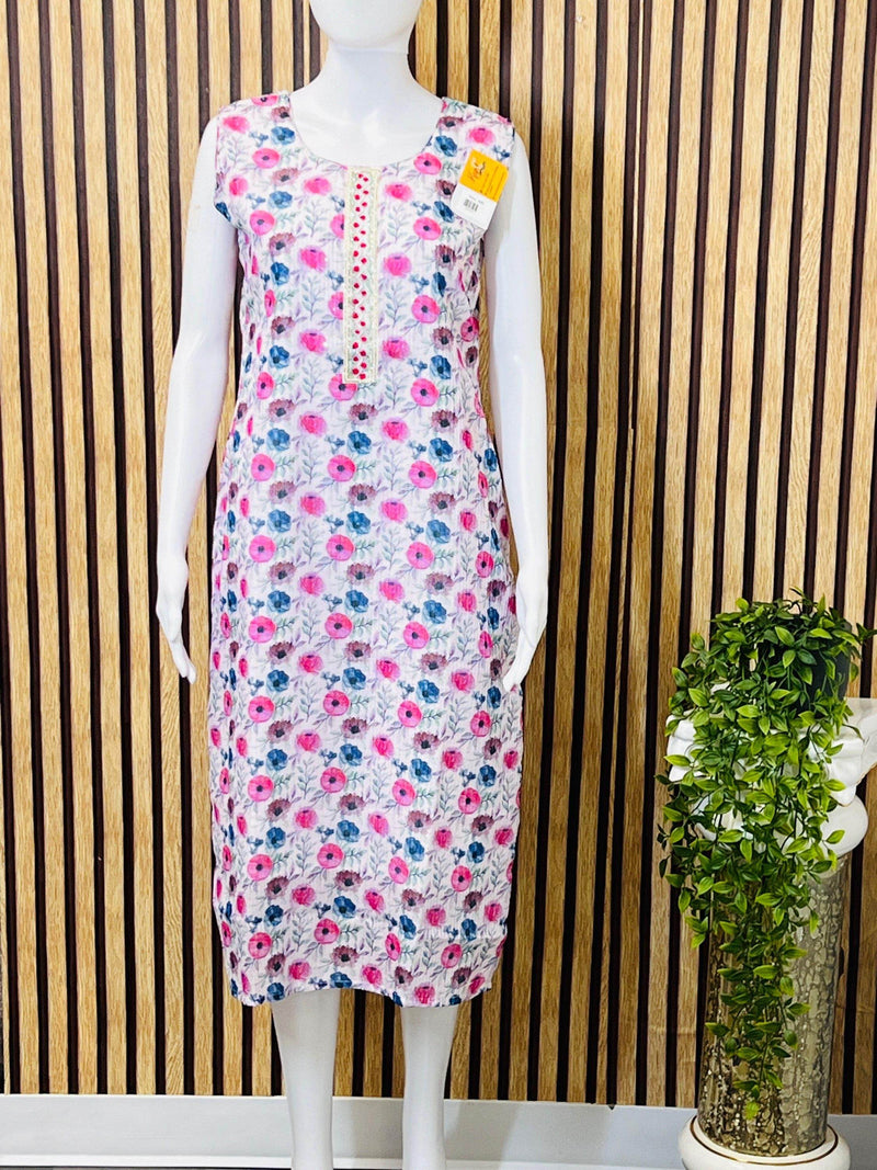 Georgette kurti