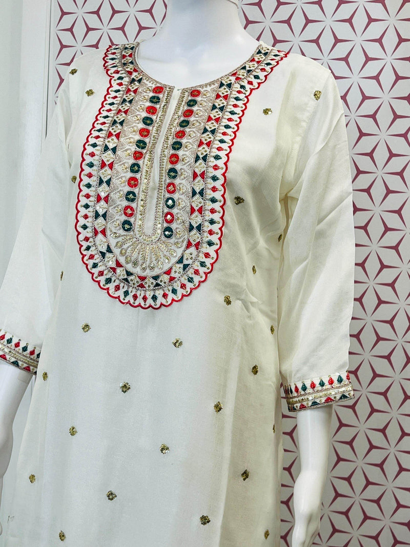 Soft silk kurti
