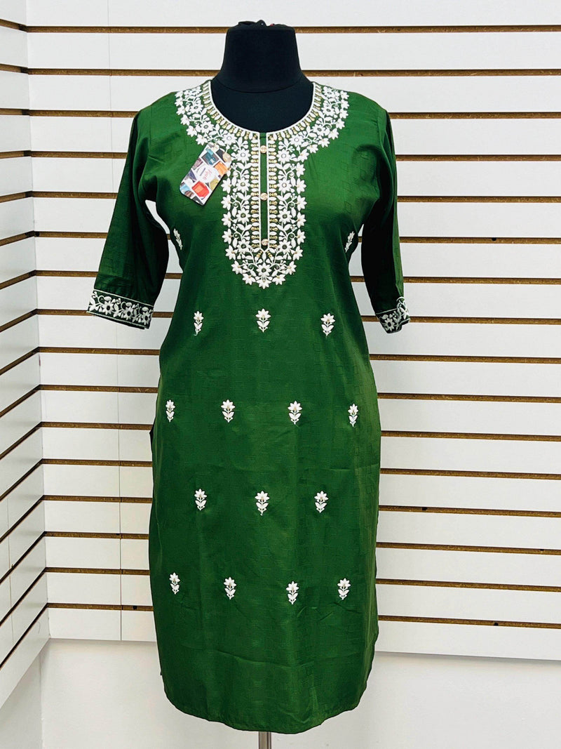 Fancy chikankari kurti | plus size