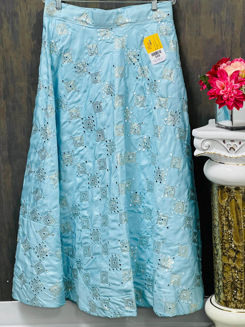 Silk Lehenga skirt