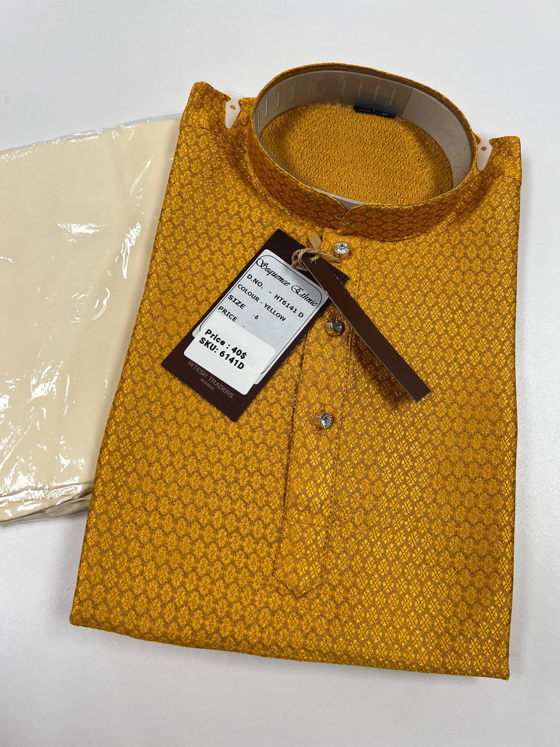 Silk kurta set for boys