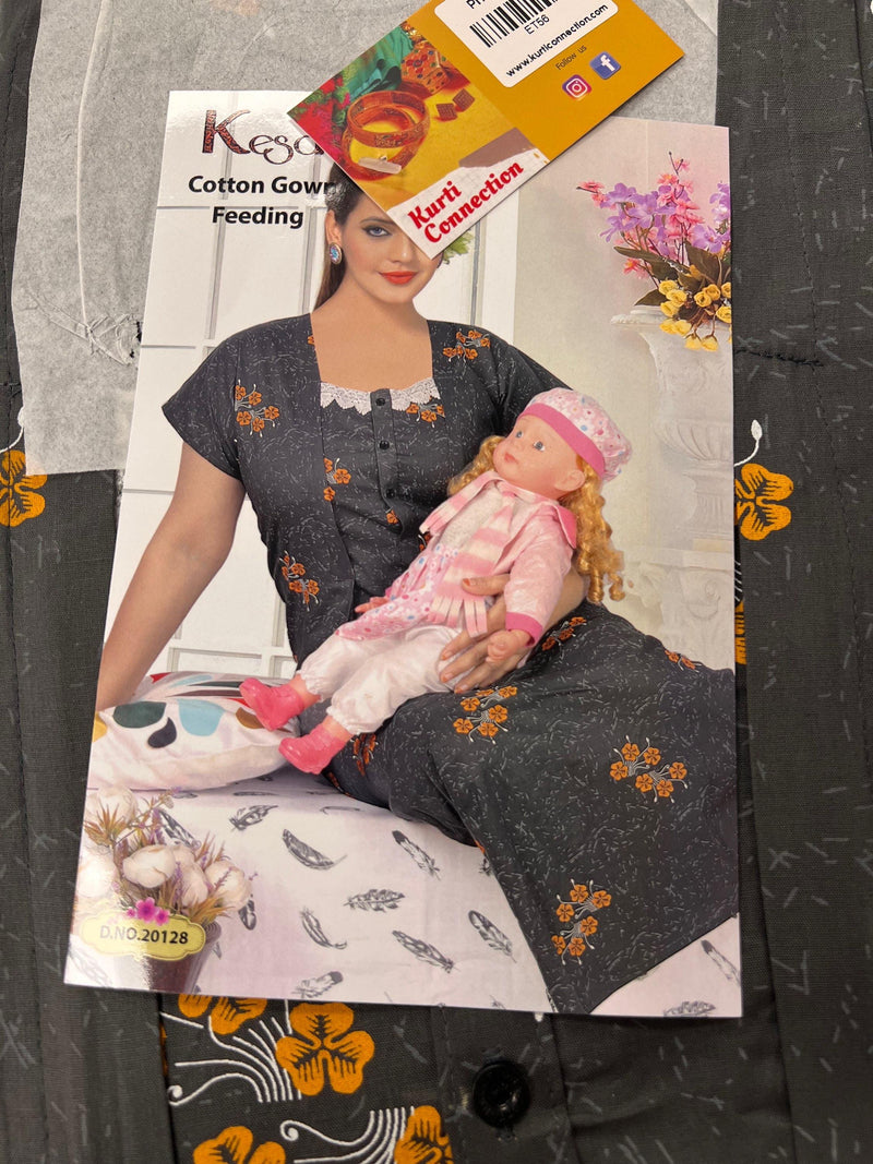 Feeding gown for new moms
