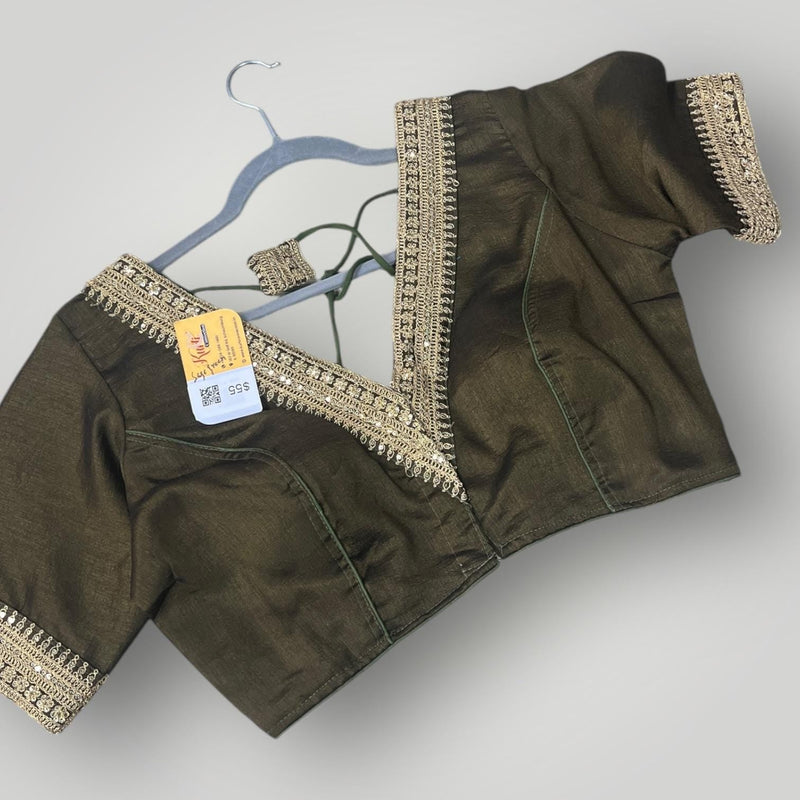 Readymade Blouse | Color: Sage Green