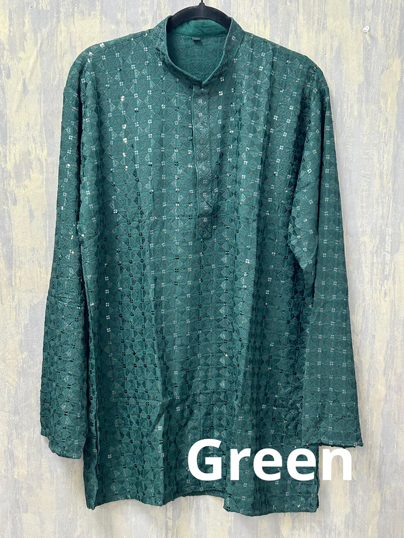 Sequin short kurta