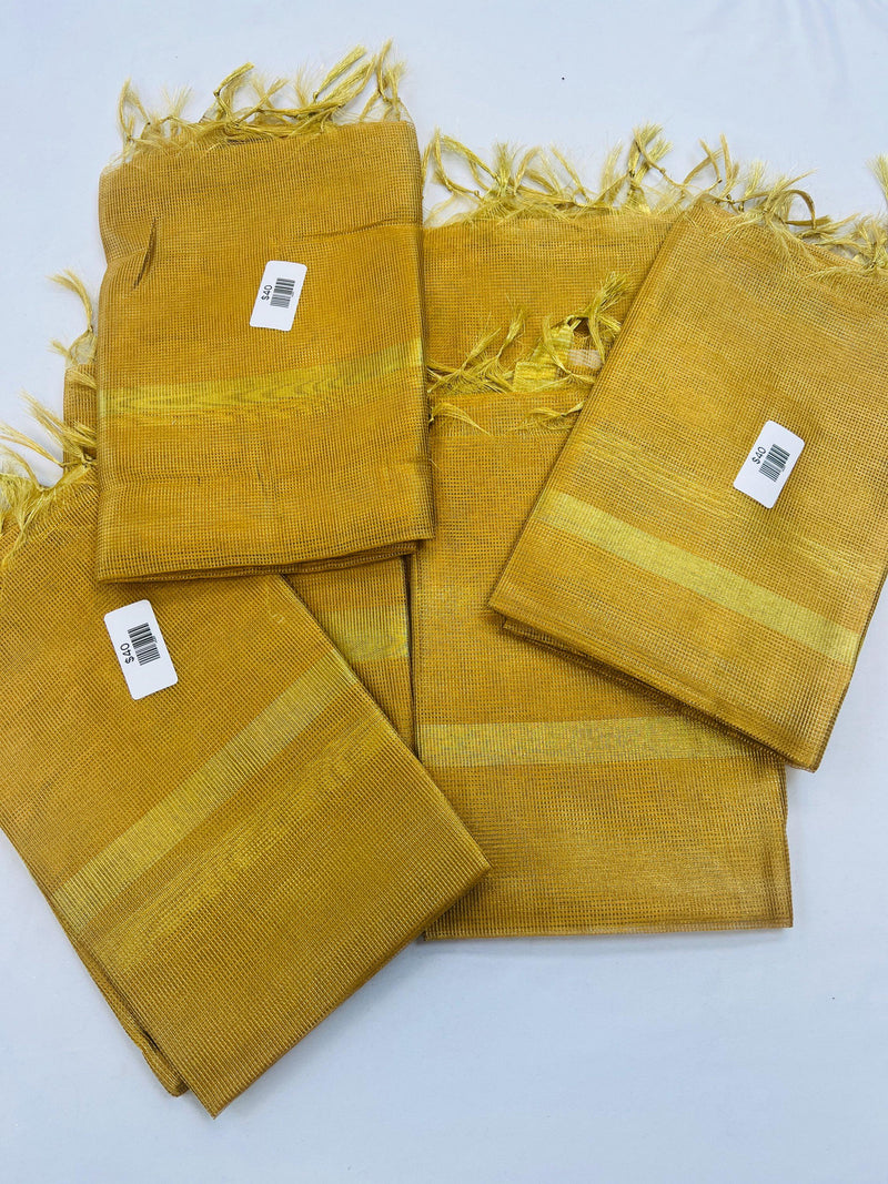 Golden dupatta