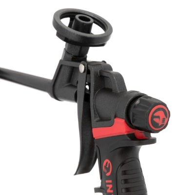 Intertool Storm Foam Dispensing Gun - Fully PTFE Basket &  Needle with 6mm Tip & Ergonomic Handle
