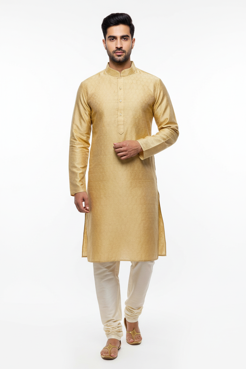 Silk kurta pajaama set