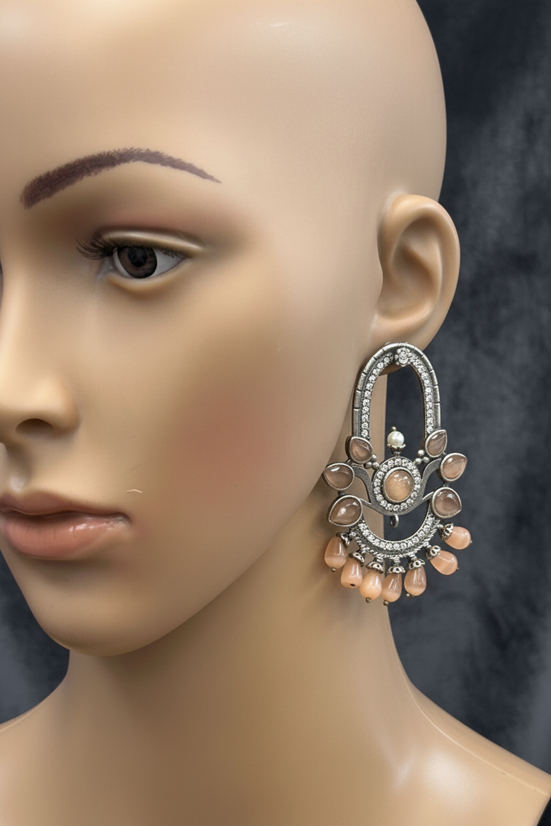Oxidized earrings