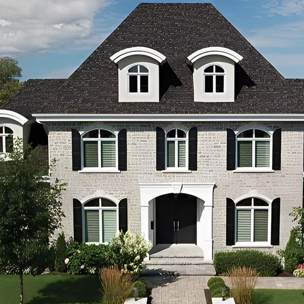 IKO Cambridge Hip & Ridge Shingle (1 Bundle - 36.5 Lin Ft) - Dual Black