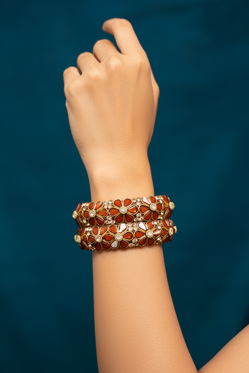 Set of 2 bangles | Size 2.4