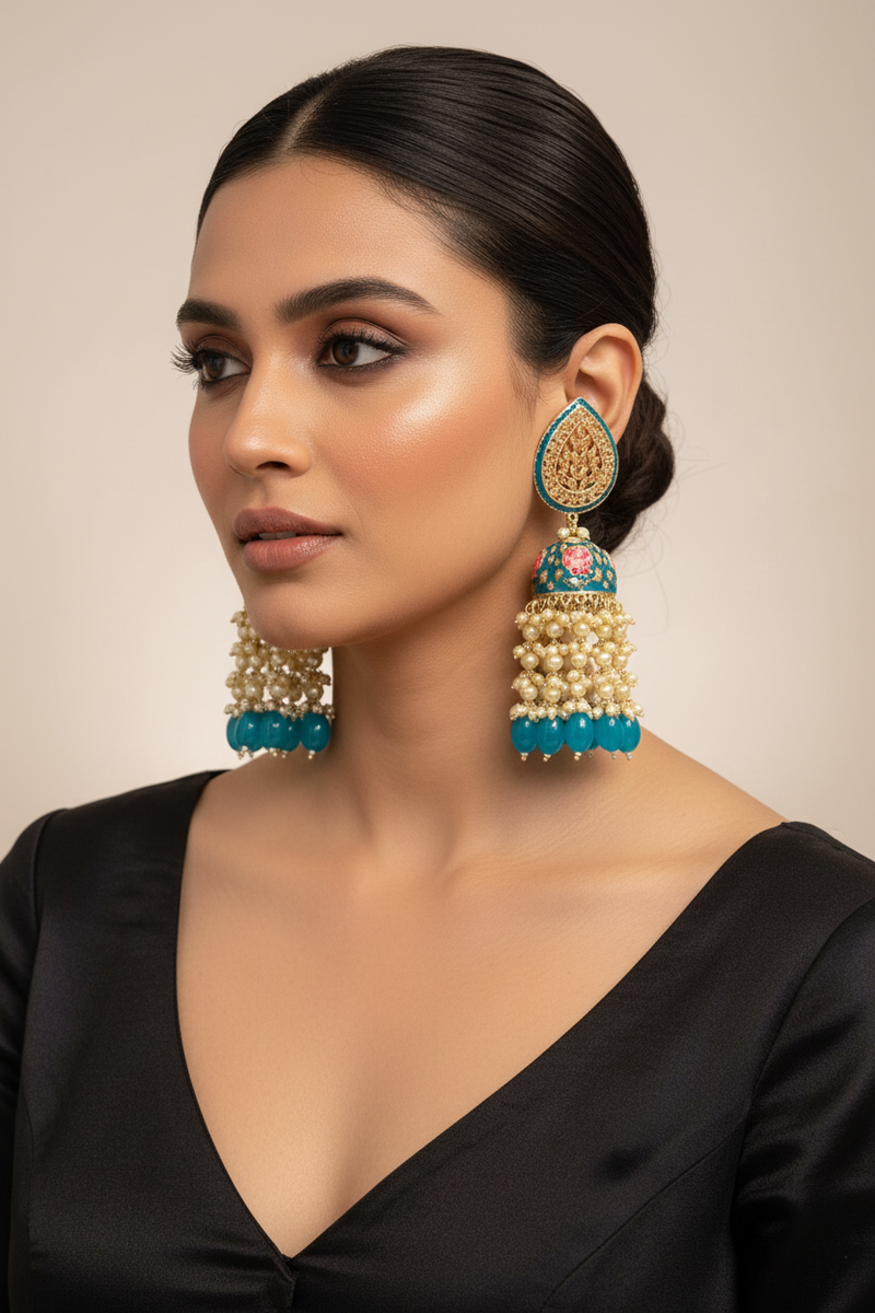 Polki earrings