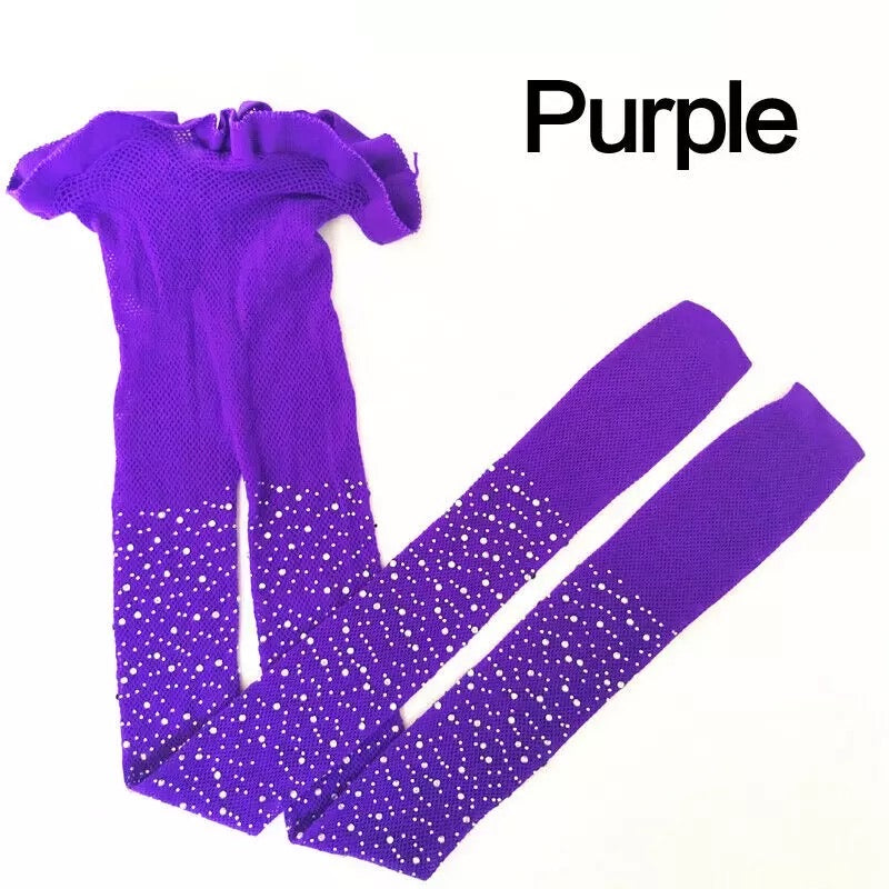 Bling tights - purple