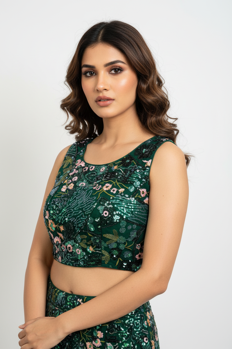 Sequin blouses | readymade blouse