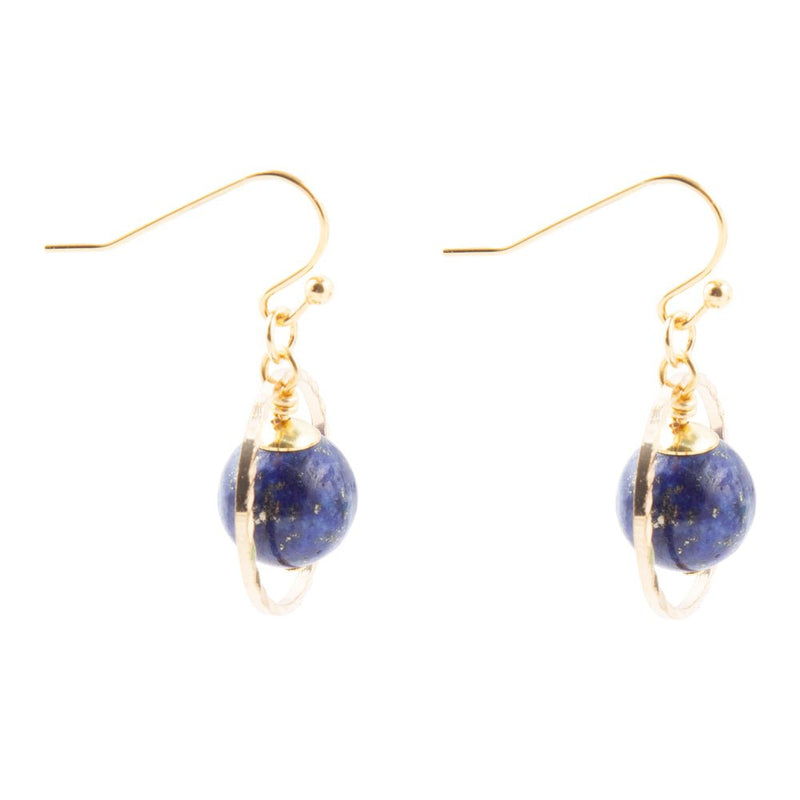 In The Loop Lapis Earrings