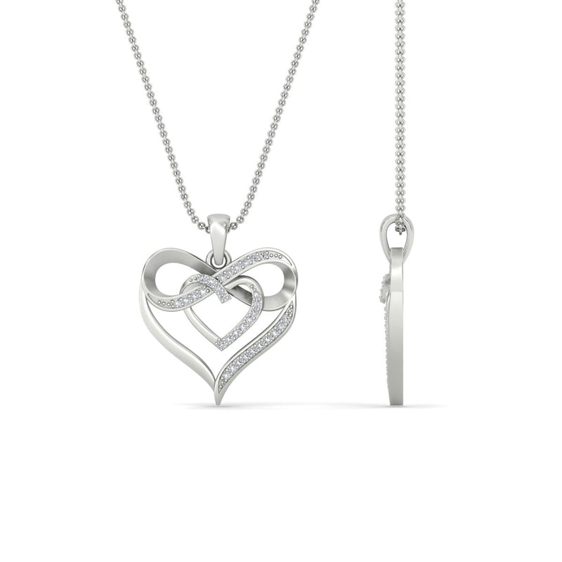 Infinity Heart Pendant