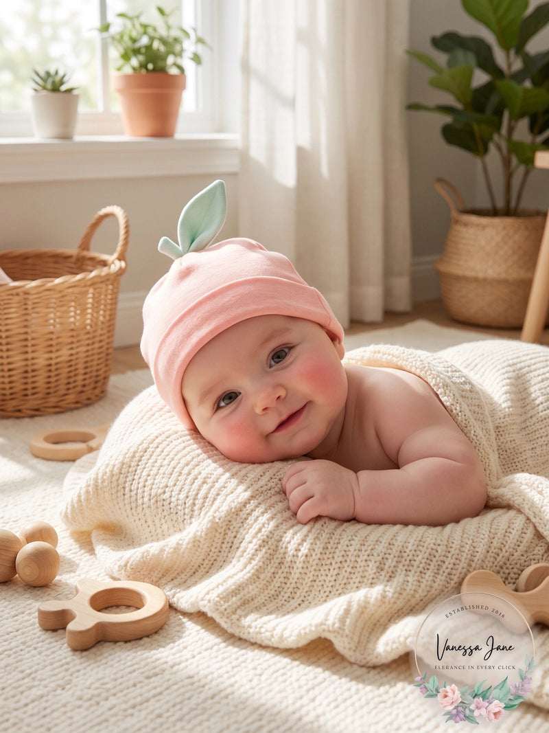 First Impressions Baby Girls or Boys Lemon Hat
