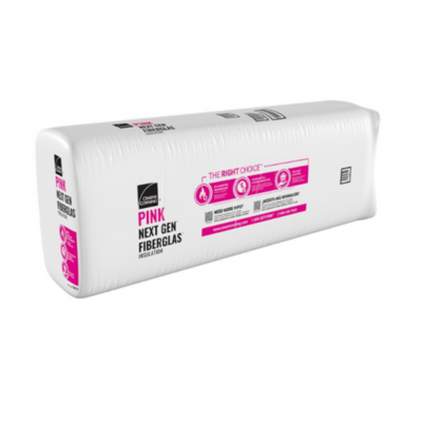Owens Corning R-13 Foil Faced Fiberglass Insulation Batts - All Sizes