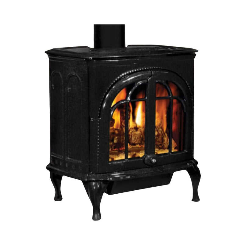 Ironstrike Serefina Modern Freestanding Direct Vent Cast Iron Gas Stove With Protective Sreen [CI1500/1502/1504/2500/2504/2506DVF] (SAK58291)